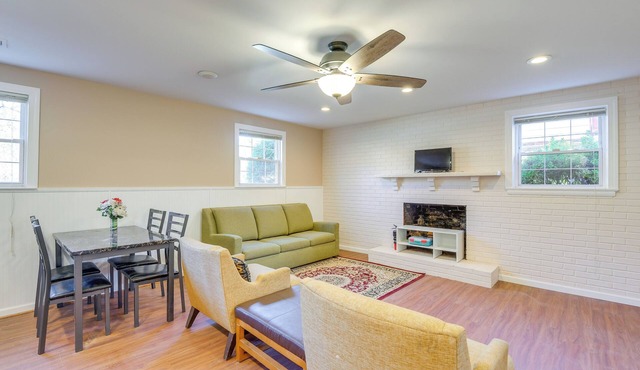 10 Mi to DC: Berwyn Heights Apt w/Shared Patio!