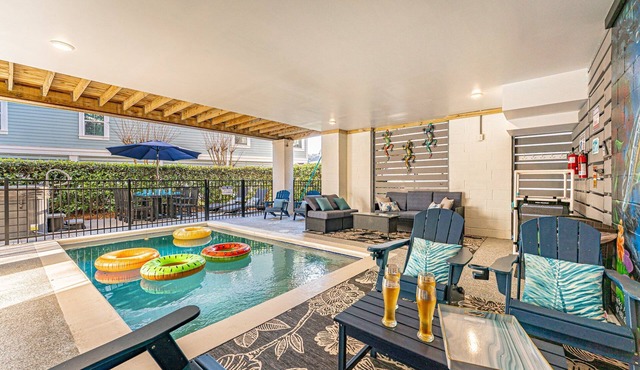 128 Luxury Hilton Head Beach Rental w/Heated Saltwater Pool, Hot Tub, Elevator