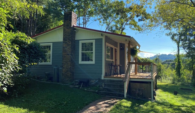 3 Miles to Asheville! Sunfilled Cabin with Wi/Fi