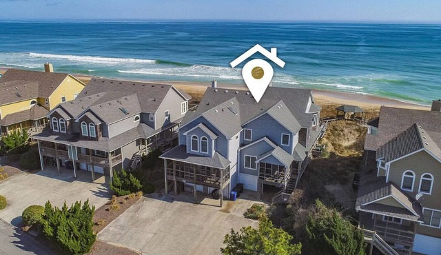 5585- Sea Pointe 4A, - Oceanfront Nags Head Townhome With Beach Access