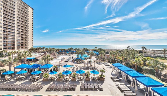 8-22 to8-26 Open North Beach Resort Direct Ocean View Condo,Pools,Hot Tubs,Beach