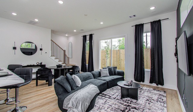 Awesome NEW 3-bedroom, 3.5-bath townhome in vibrant Houston.