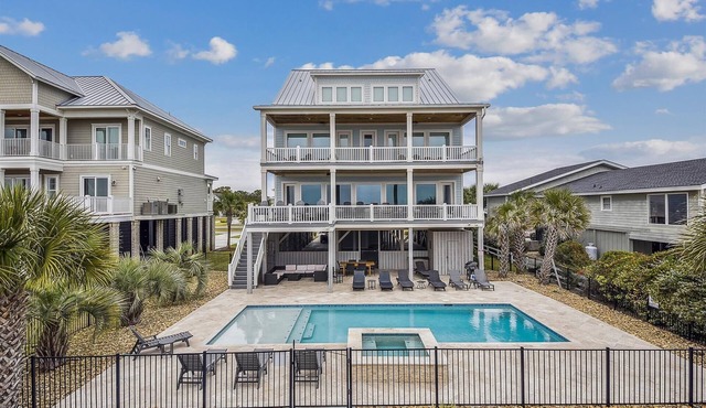 Beach Life, 8 bedroom Oceanfront with Pool
