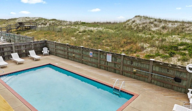 Beachfront Hatteras Estate with Pool and Spa!