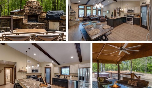 Bent Tree Cabin, on Private 12.5 Acres + Hot Tub