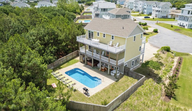 Coastal Calling at Corolla Shores 7 Bedroom Home, Near Beach Access + Private Pool