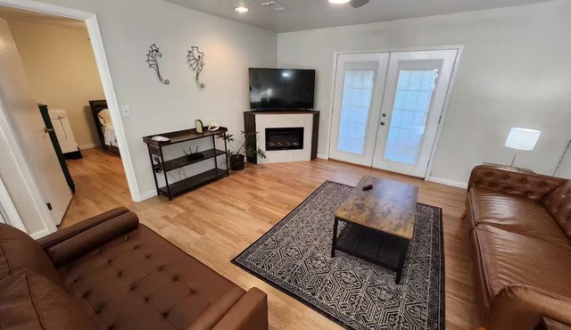 Cozy home away from home.