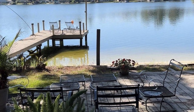 Cozy Lake Front Retreat with beautiful views and two docks.