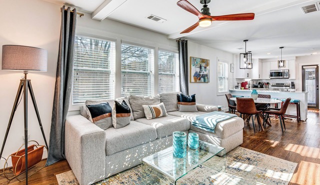 Fenced Backyard! West ATL Home Near Mercedes-Benz