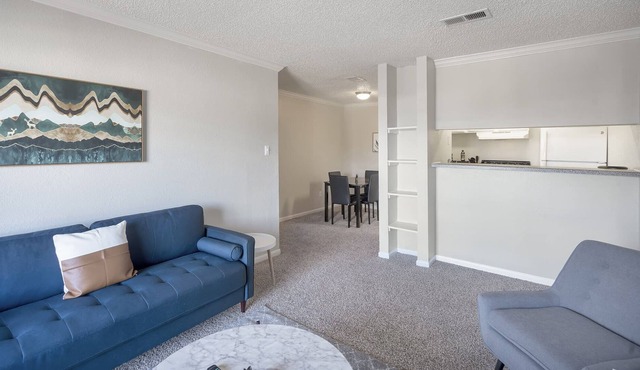 Fully Equipped Kitchen Midland Apt Fitness Ctr