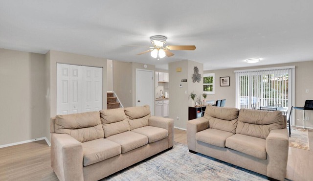 Game Room in Uptown | 3BR Sleeps 7 | Pet-Friendly