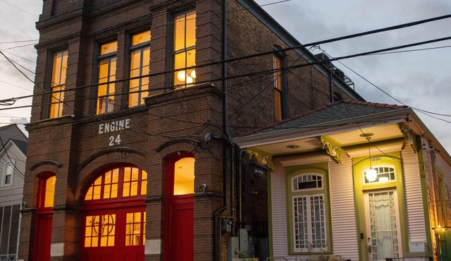 Historic Firehouse in the French Quarter! Penthouse suite 2 bds/2bths.