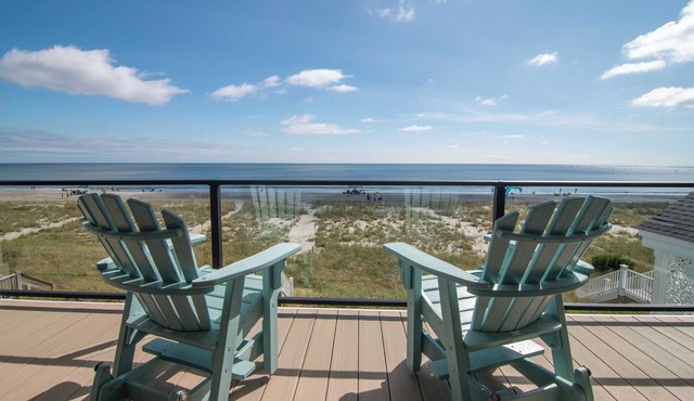 Hobbs Realty - Luxury Oceanfront Home w/Heated Pool, Elevator, and Media Room