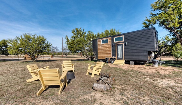 Island-Themed Tiny Homes in the Texas Hill Country