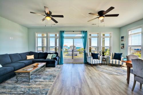 Knot Salty- Ocean View 4-bedroom for up to 11 in North Topsail Beach