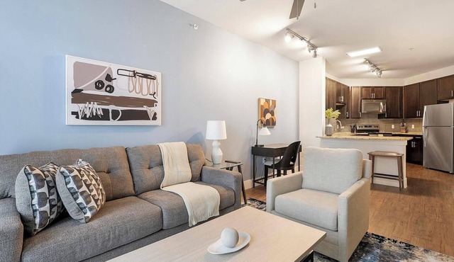 Landing | Incredible 1BD, Courtyard, Gym