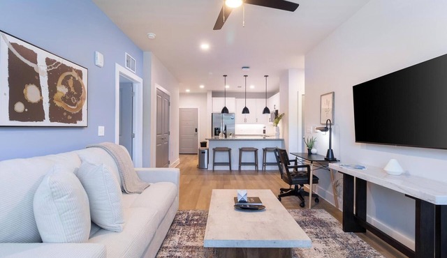 Landing | Modern 2BD, Yoga Studio, Clubhouse