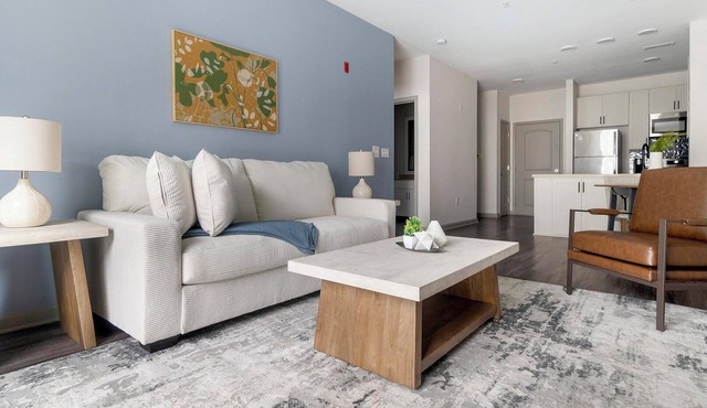 Landing | Stylish 1BD, Yoga Studio, Rooftop Lounge