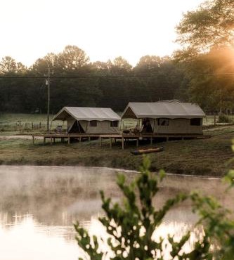 Luxurious Tented Cabin with Lovely Wildlife in South Carolina