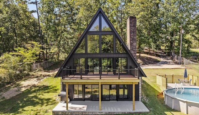 Luxury A-Frame Lake House