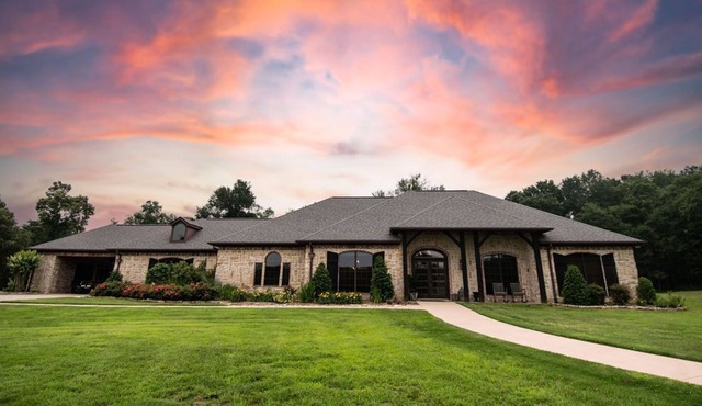 Luxury home on 40 private acres #privatelake #pool