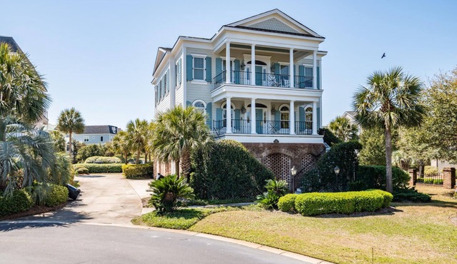 Luxury home with pool, beach access, and spectacular view. Private resort.