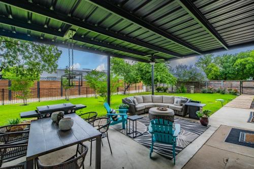 Massage Chairs, Foosball, Wet Bar & Board Games