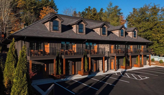 Modern Townhome with Balcony Located on Main St. In Downtown Blowing Rock