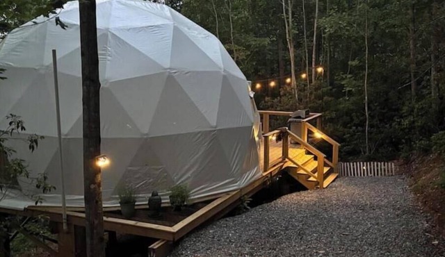 Moonshine Dome @ Soulshine Glamping also check out Sunshine Dome