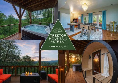 MOUNTAIN ESCAPE - SAUNA - HOT TUB - FIRE PIT