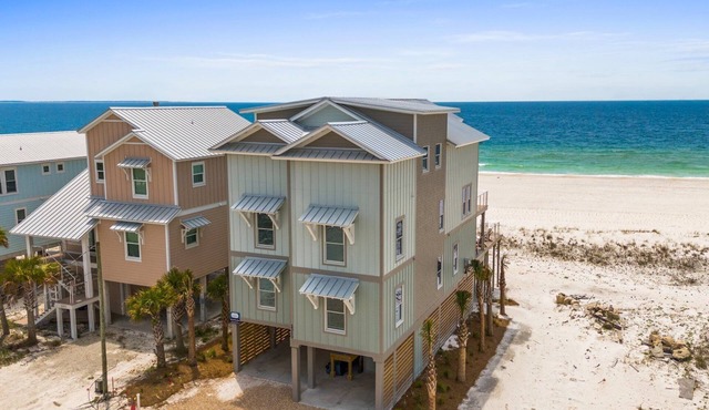 New Construction, Beachfront Views, Multiple Living Areas, Pet-Friendly