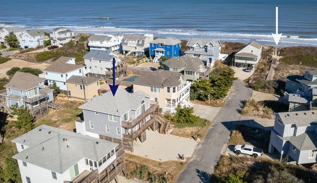 ✦ New Listing ✦ 50 Yds to Beach ✦ Elevator ✦ 4BR ✦ 3 Living Areas ✦ Built 2020