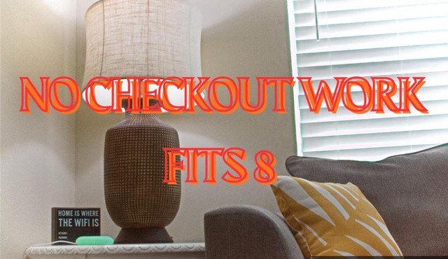 No Checkout Work! NEW Family Friendly Stay!