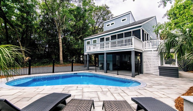 Ocean Shade | Edisto Beach Vacation Rental | Private Pool Oasis | Walk to Beach