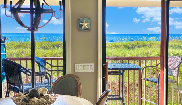 Oceanfront Designer! KING BED w/2 65"TVs BAR GYM FREE TENNIS & PICKLEBALL