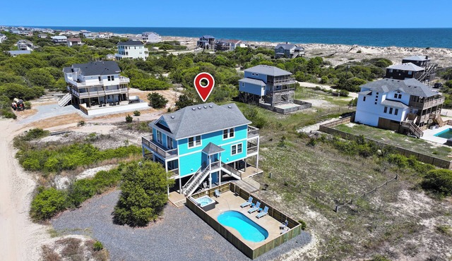 Oceanside, Priv Pool, Hot Tub, Foosball, Wild Horses- 4x2177, Frosty Shores