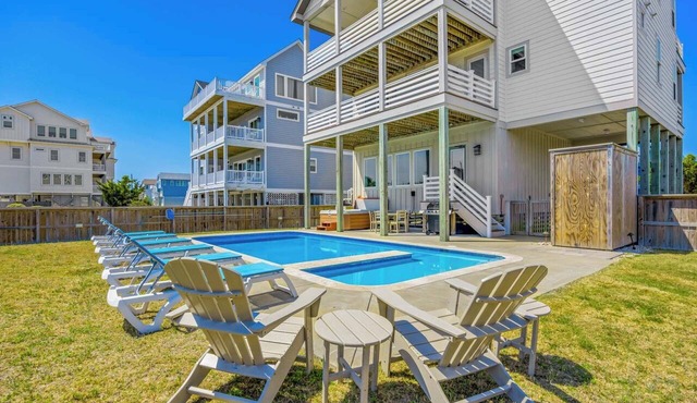 Oceanview Dog Friendly Home w/Private Pool, Hot Tub, Game Room, Beach Nearby