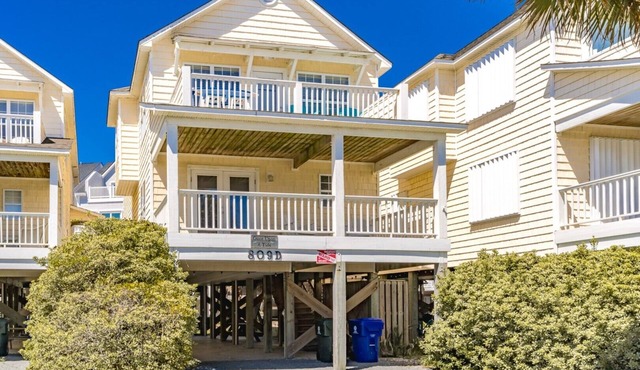 Once Upon A Tide - 4 BR Townhouse - Ocean Views from Top Sun Deck; Dog Friendly
