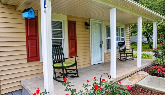 Parkside Retreat | 3 Beds & Porch - Park Across St, Huge Backyard!