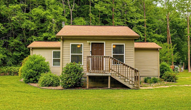 Peaceful + Cozy Cottage on Over 7 Acres w/Creek
