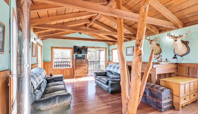 Peaceful Mountain Cabin w/Views in Williamsburg