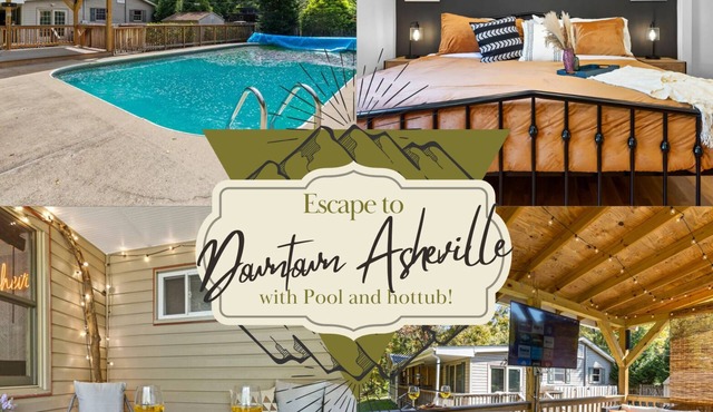 Private Room 1bedroom/bathroom suite W/private porch, firepit, Hot tub & Pool!