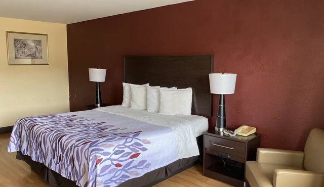 Relax & Unwind in King Room – Family-Friendly Space Near Attractions