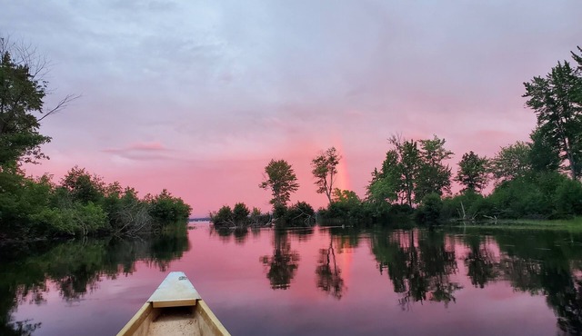 Riverfront Caravan seconds from Bonnechere Provincial Park in Killaloe
