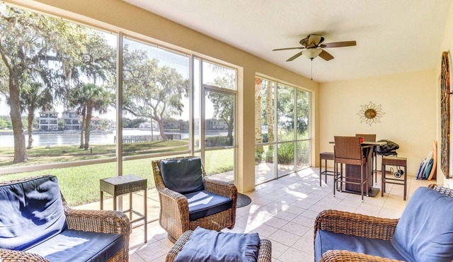 Riverfront Palm Coast Getaway w/Resort Amenities!