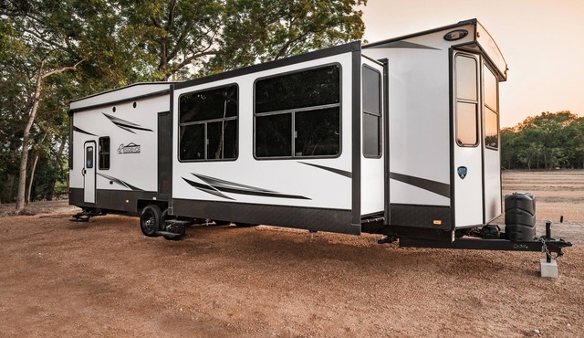 Riverfront RV on Medina River/1 Blk off Main/River Yurt Village & RV Park