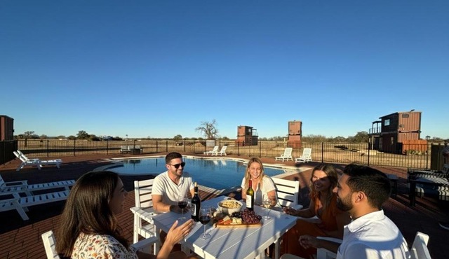 Rooftop Deck & Pool on 20-Acre Wine Country Resort