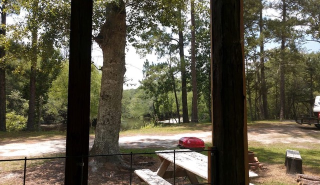 Rustic Cabin Rental on the Great Satilla River near Okefenokee Swamp Park, Georgia