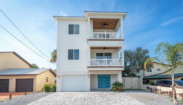 Sandcastle on 2nd - New Construction, Heated Pool, GOLF CART, Steps to Beach!