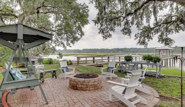Secluded Birders Paradise: Fishing Dock & Fire Pit